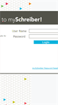 Mobile Screenshot of myschreiber.com
