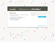 Tablet Screenshot of myschreiber.com